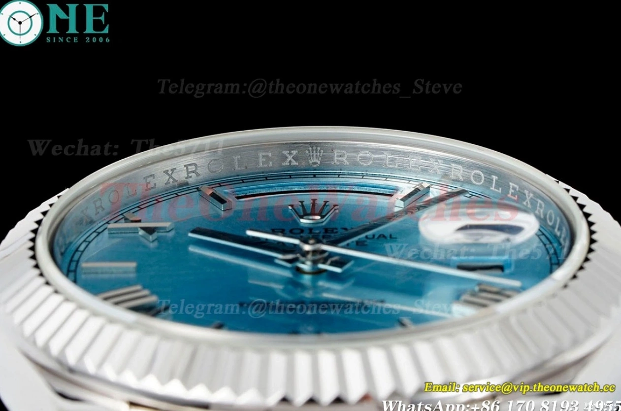 Ice Rmn KF 40mm Blue SS Weight) SS DayDate 228236 VR3255(Gain 0418